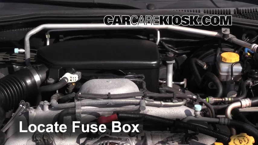 2007 Subaru Impreza 2.5i 2.5L 4 Cyl. Sedan Fuse (Engine) Check